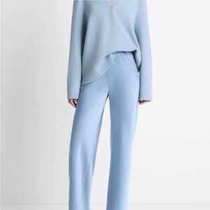 Vince Satin Bias Wide Leg Pant